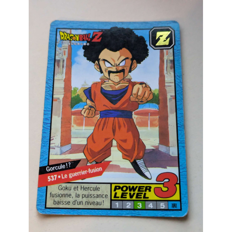 Power Level VF Série 3 n° 537 - Carte Dragon Ball Z