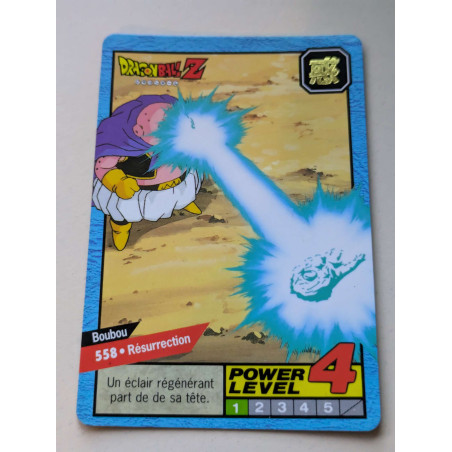 Power Level VF Série 3 n° 558 - Carte Dragon Ball Z