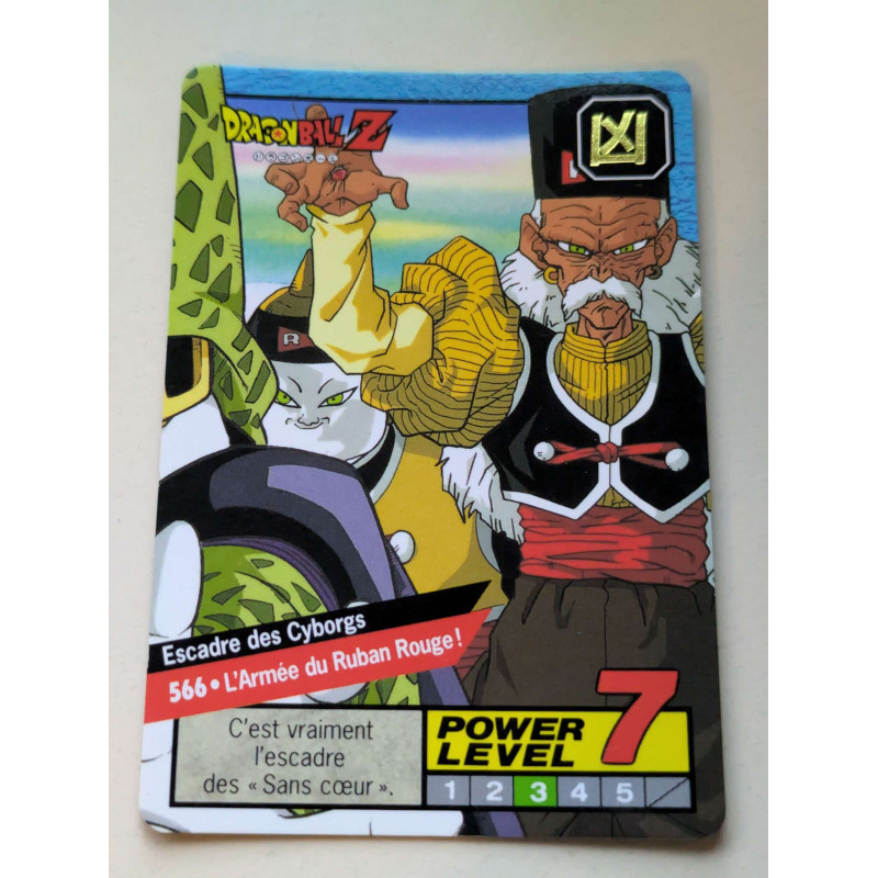 Power Level VF Série 3 n° 566 - Carte Dragon Ball Z