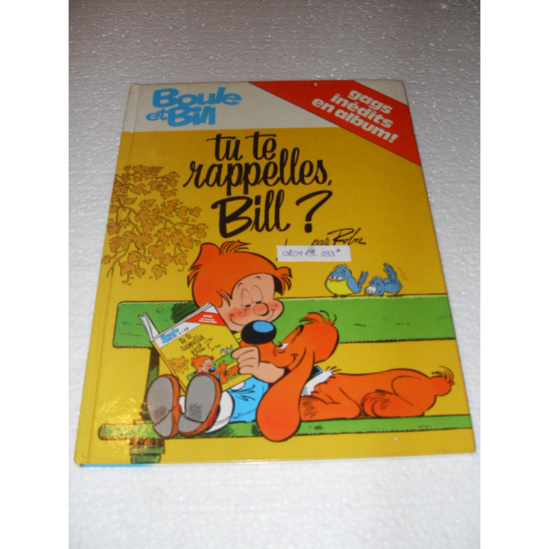 Boule et Bill n° 17 : Tu te rappelles Bill ?