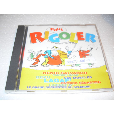 Faut Rigoler Henri Salvador [Album  CD]