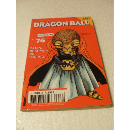,Dragon Ball  N° 76 : Satan,, champion du tournoi,