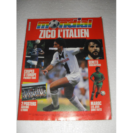 Mondial  N° 43 : Zico l' italien [Revue de Football]