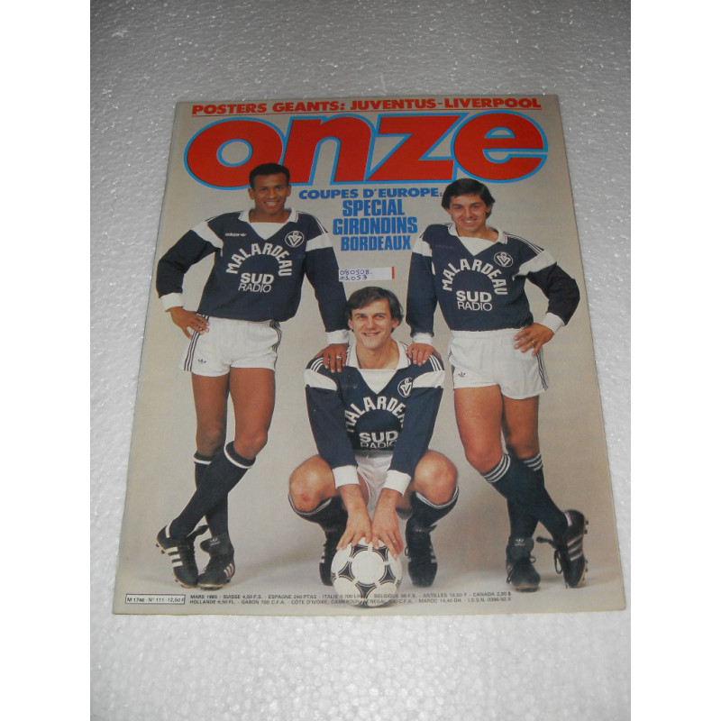 Onze N°111 Du 01-03-1985 [Revue de Football]