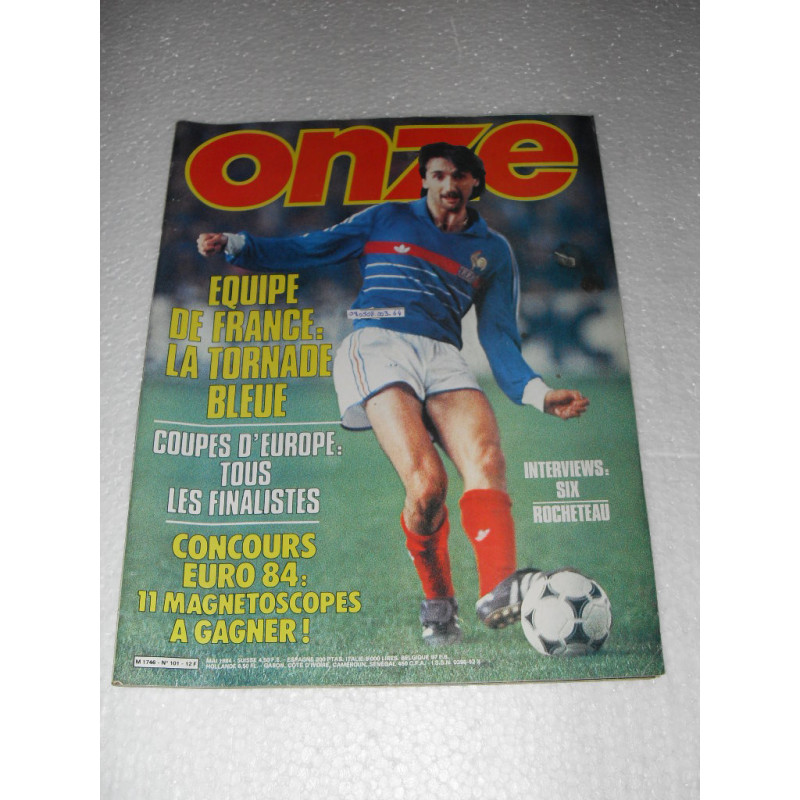 Onze N°101 Du 01-05-1984 [Revue de Football]