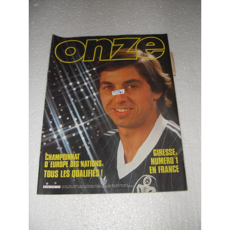 Onze N°97 Du 01-01-1984 [Revue de Football]