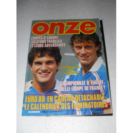 Onze N°129 Du 01-09-1986 [Revue de Football]