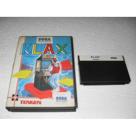 Klax   [Jeu vidéo Sega Master system]