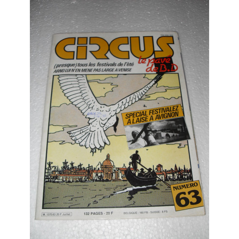 CIRCUS N° 63 [revue de bandes dessinées]