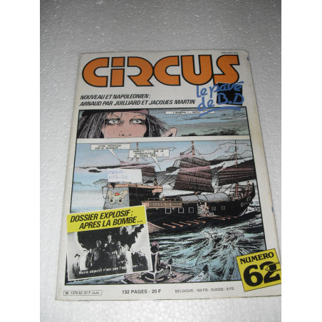 circus  N° 62 [revue de bandes dessinées]