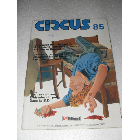 ,Circus N° 85,, Le Suicide De Jaunes [revue de bandes dessinées],