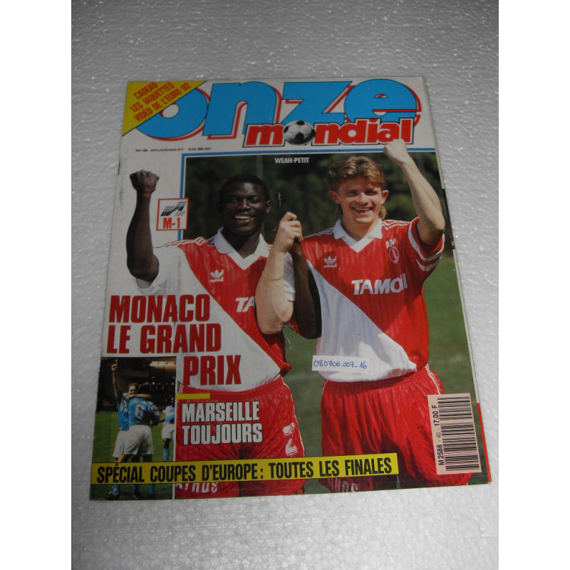 Onze Mondial N°40 Du 01-05-1992 [Revue de Football]