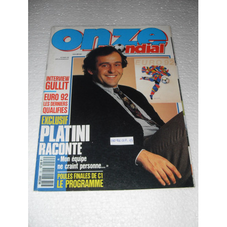 Onze Mondial N°35 Du 01-12-1991 [Revue de Football]