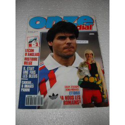 Onze Mondial N°38 Du 01-03-1992 [Revue de Football]