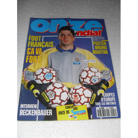 Onze Mondial N°22 Du 01-11-1990 [Revue de Football]