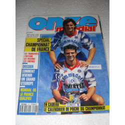 Onze Mondial N°43 Du 01-08-1992 [Revue de Football]