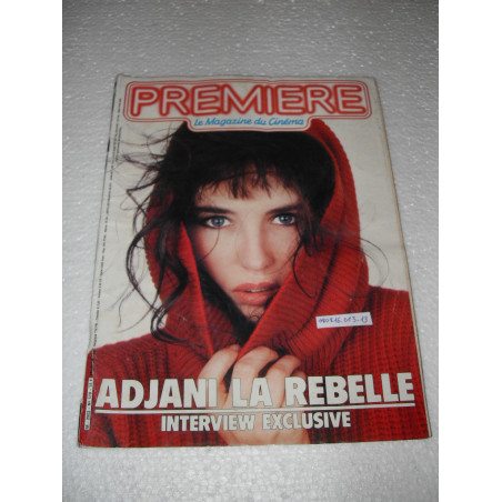 MAGAZINE PREMIERE N° 119 : ADJANI