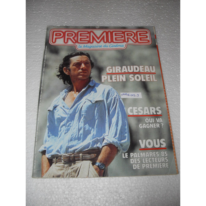 MAGAZINE PREMIERE N° 107 : GIRAUDEAU - CESARS