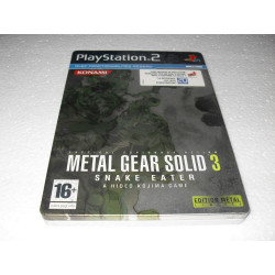 Metal Gear Solid 3 (Edition Metal) [ Jeu Sony PS2 (playstation 2)]