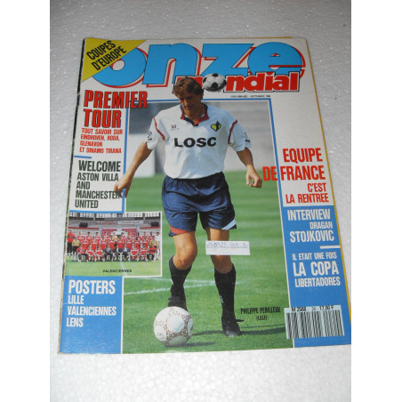 Onze Mondial N°20 Du 01-09-1990 [Revue de Football]