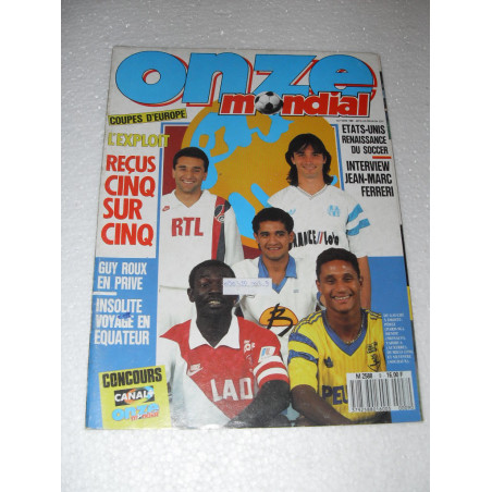 Onze Mondial N°9 Du 01-10-1989 [Revue de Football]