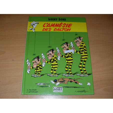 Lucky Luke : L'amnésie des Dalton. [BD]