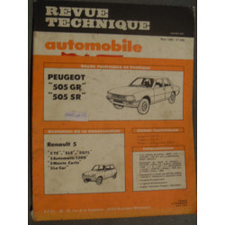 RTA n° 398 Peugeot 505 GR SR / Renault5