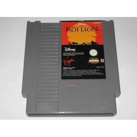 Le Roi Lion [Jeu Vidéo Nintendo NES]