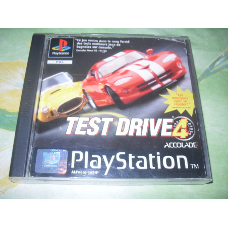 Test Drive 4   [Jeu vidéo Sony PS1 (playstation)]
