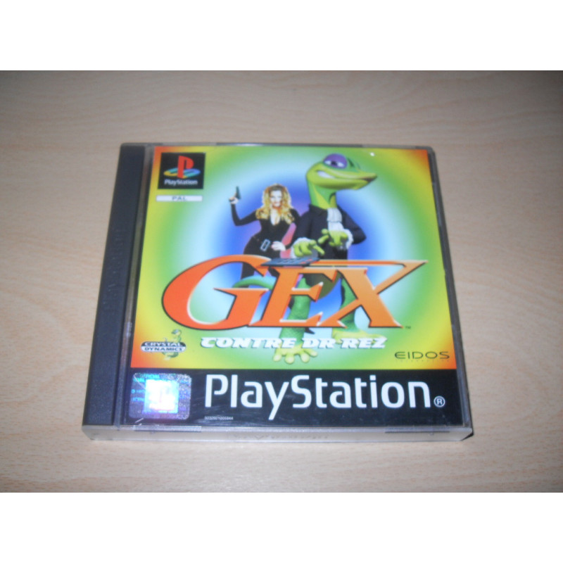 Gex Contre Dr Rez   [Jeu vidéo Sony PS1 (playstation)]