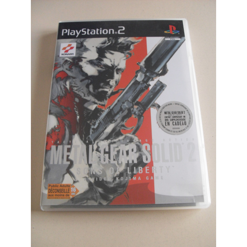 Metal Gear Solid 2 : Sons Of Liberty   [Jeu vidéo Sony PS2 (playstation 2)]
