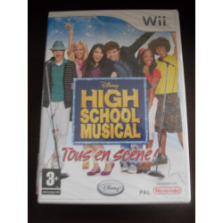 High School Musical : Tous En Scene ! [Jeu vidéo Nintendo WII]