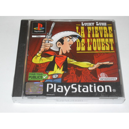 Lucky Luke : La Fievre De L'Ouest   [Jeu vidéo Sony PS1 (playstation)]