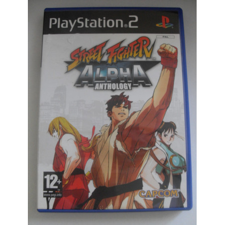 Street Fighter Alpha Anthology   [Jeu vidéo Sony PS2 (playstation 2)]