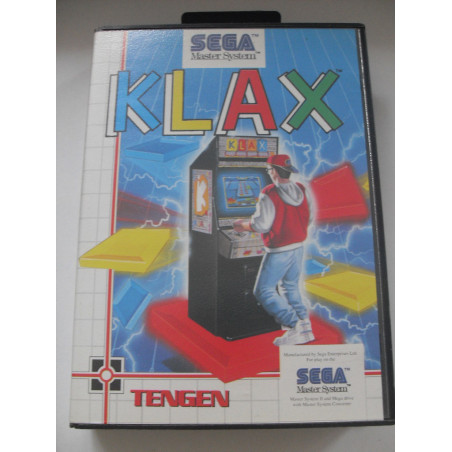 Klax   [Jeu vidéo Sega Master system]