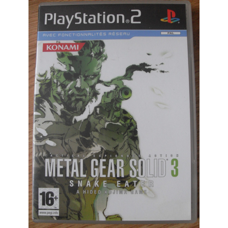 Metal Gear Solid 3 Snake Eater   [Jeu vidéo Sony PS2 (playstation 2)]