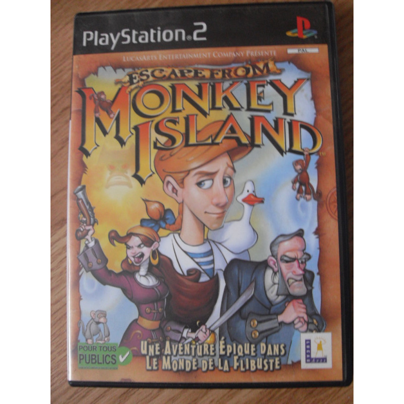 Escape From Monkey Island   [Jeu vidéo Sony PS2 (playstation 2)]