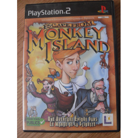 Escape From Monkey Island   [Jeu vidéo Sony PS2 (playstation 2)]