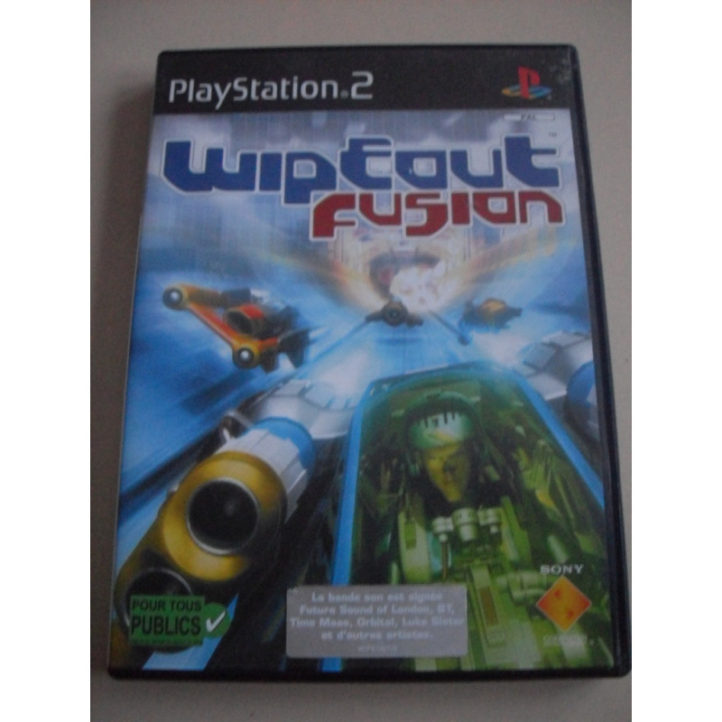 Wipeout Fusion   [Jeu vidéo Sony PS2 (playstation 2)]