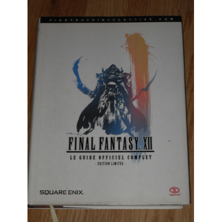 Final Fantasy XII édition limitée [Guide Stratégique Officiel]
