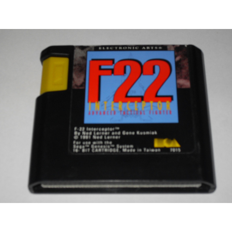 F22 Interceptor [Jeu vidéo Sega Megadrive]