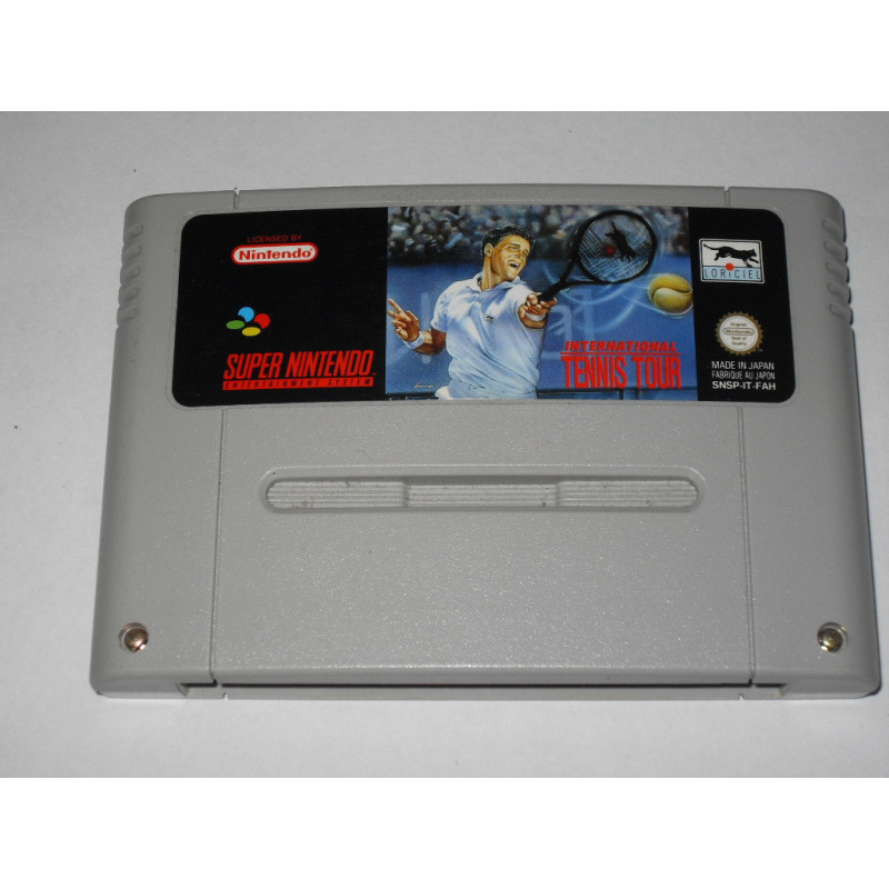 International Tennis Tour [Jeu vidéo Super nintendo]