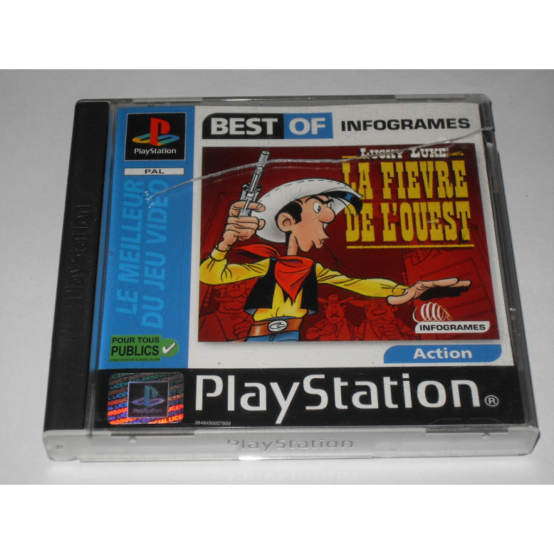 Lucky Luke : La Fievre De L'Ouest [Jeu vidéo Sony PS1 (playstation)]