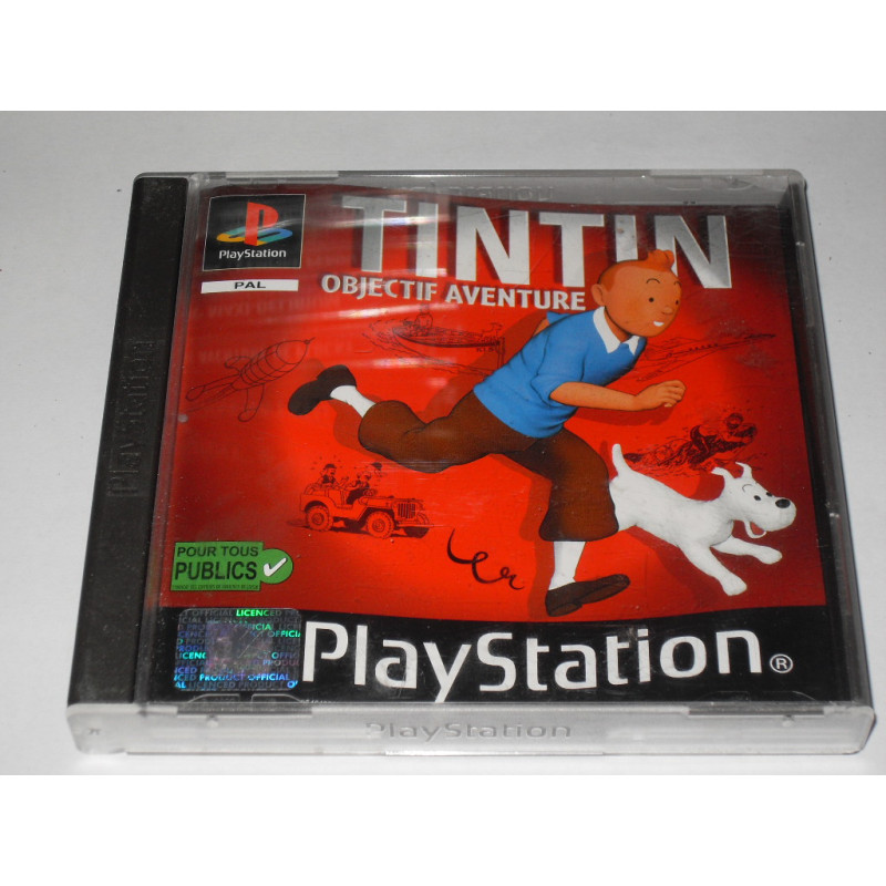 Tintin Objectif Aventure [Jeu vidéo Sony PS1 (playstation)]