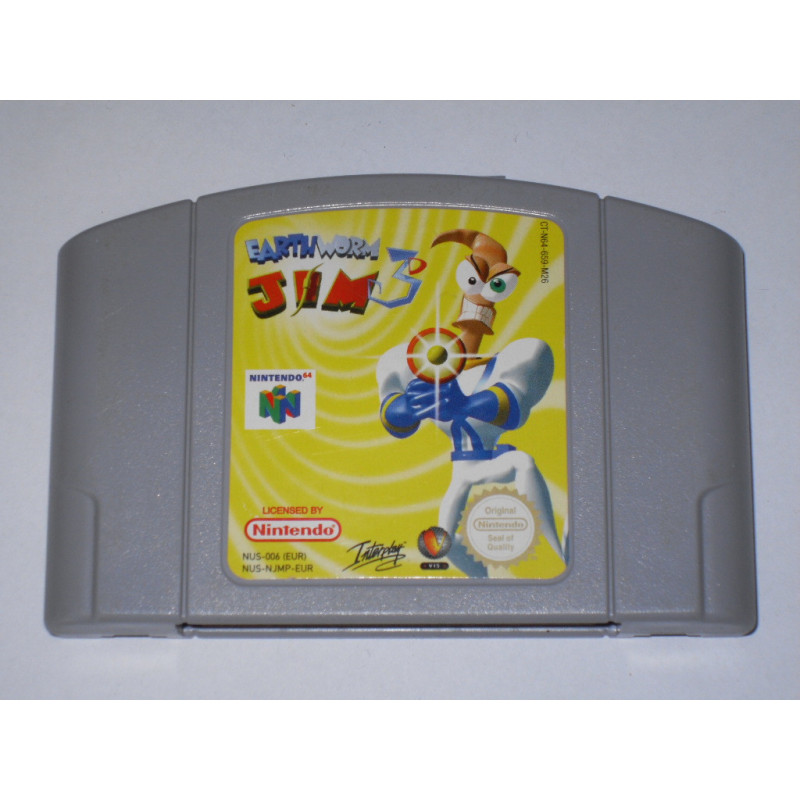 Earthworm Jim 3D [Jeu vidéo Nintendo 64]