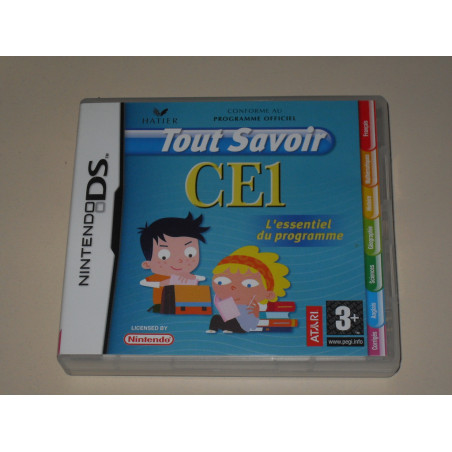 Tout Savoir CE1 [Jeu vidéo Nintendo DS]