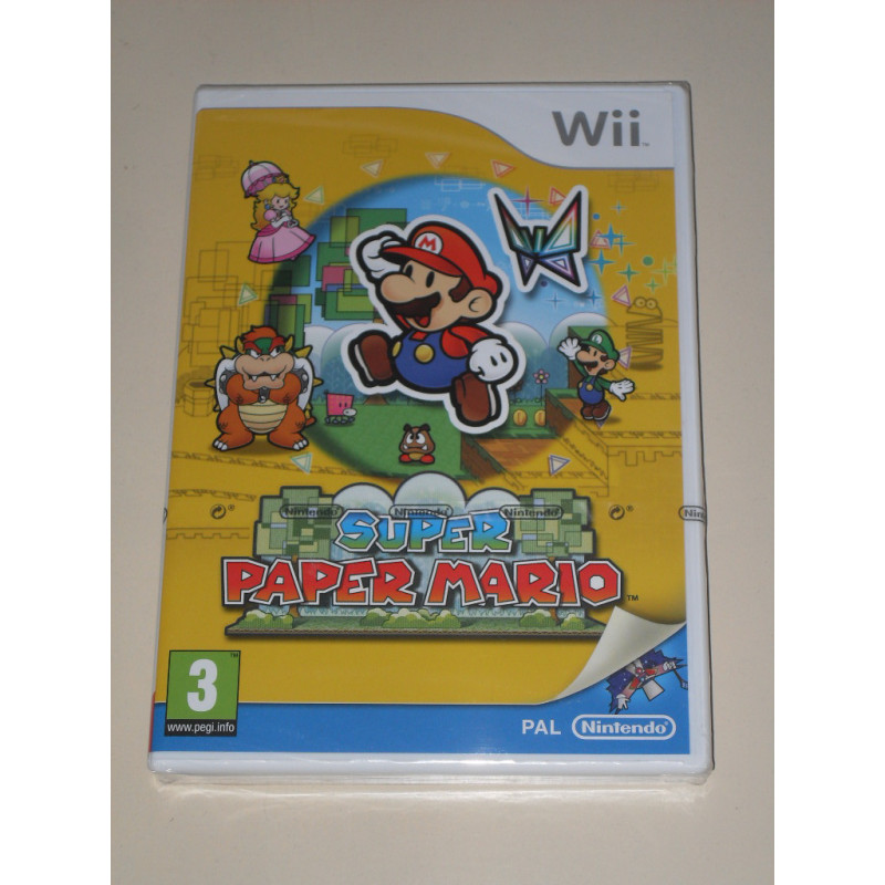 Super Paper Mario [Jeu vidéo Nintendo WII]