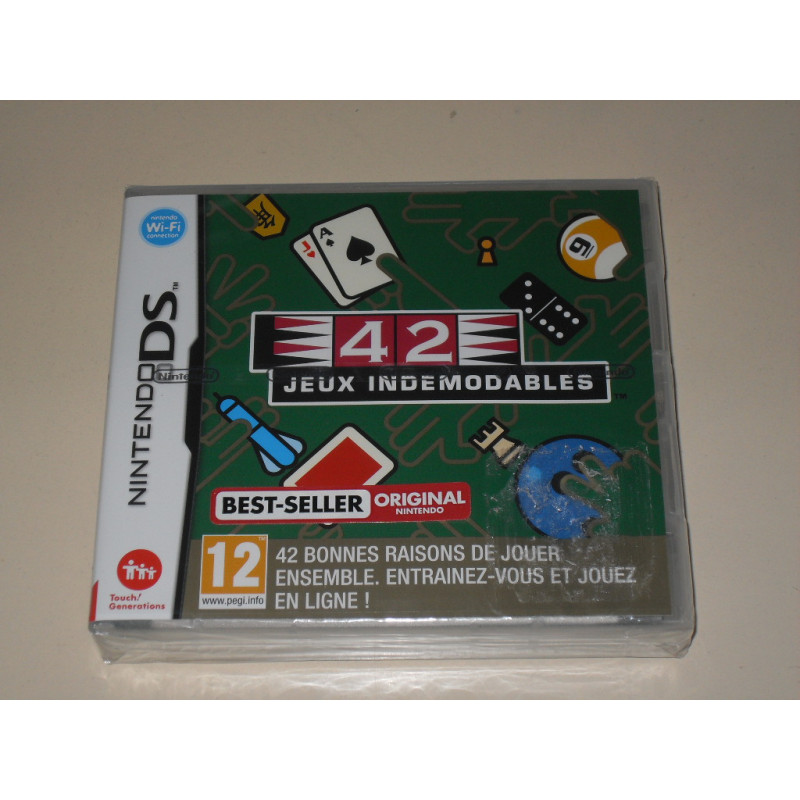 42 Jeux Indémodables [Jeu vidéo Nintendo DS]