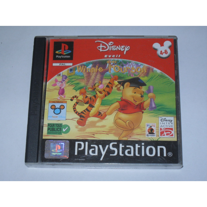 Eveil avec Winnie L'ourson [Jeu vidéo Sony PS1 (playstation)]