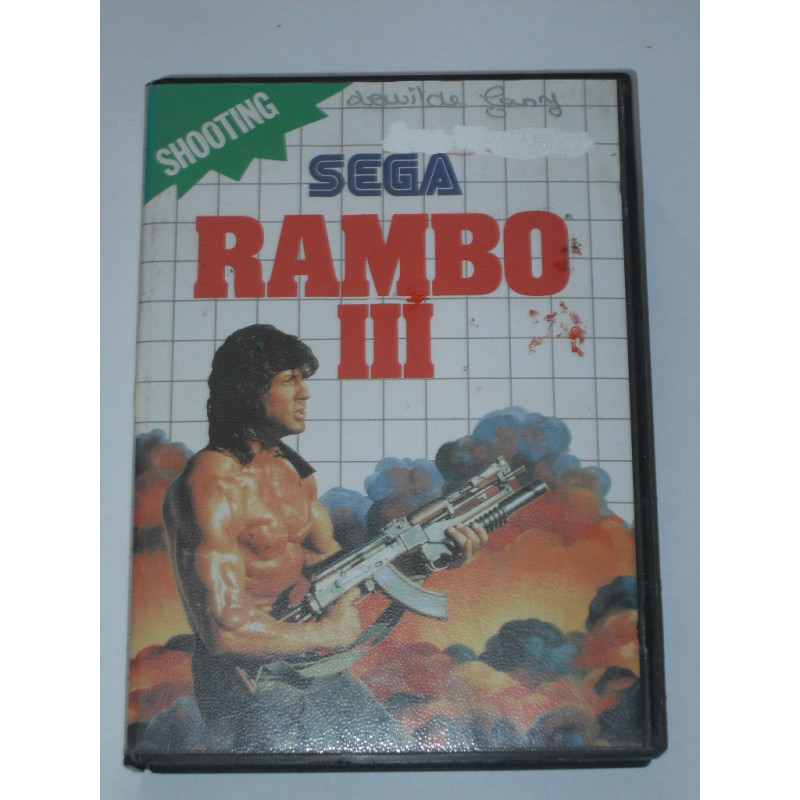 Rambo III [Jeu vidéo Sega Master system]